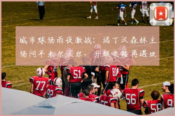 城市球场雨夜激战:诺丁汉森林主场闷平米尔沃尔,升级之路再遇坎坷